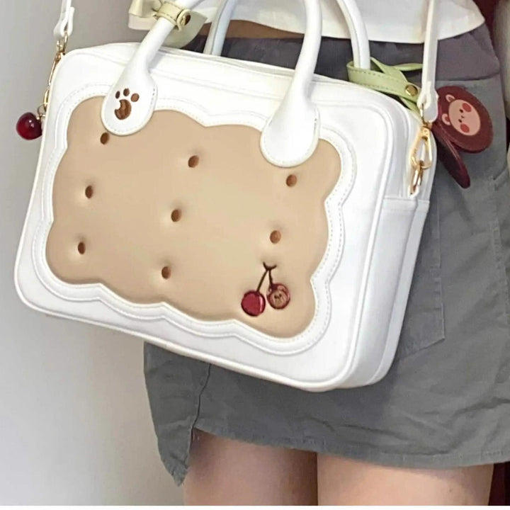 Kawaii Ita Bag Bow Bag Cherry Bear Cookie Crossbody Bag 21908:366946