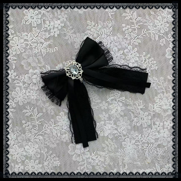 Jirai Kei Lace Sleeve Blouse, Ruffle Details 45194:841398