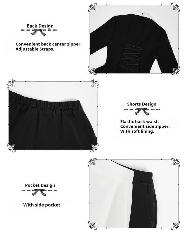 Ruffle Jirai Kei Dress | Shorts | Plush Doll Bag Each Sold Separately 42490:743506