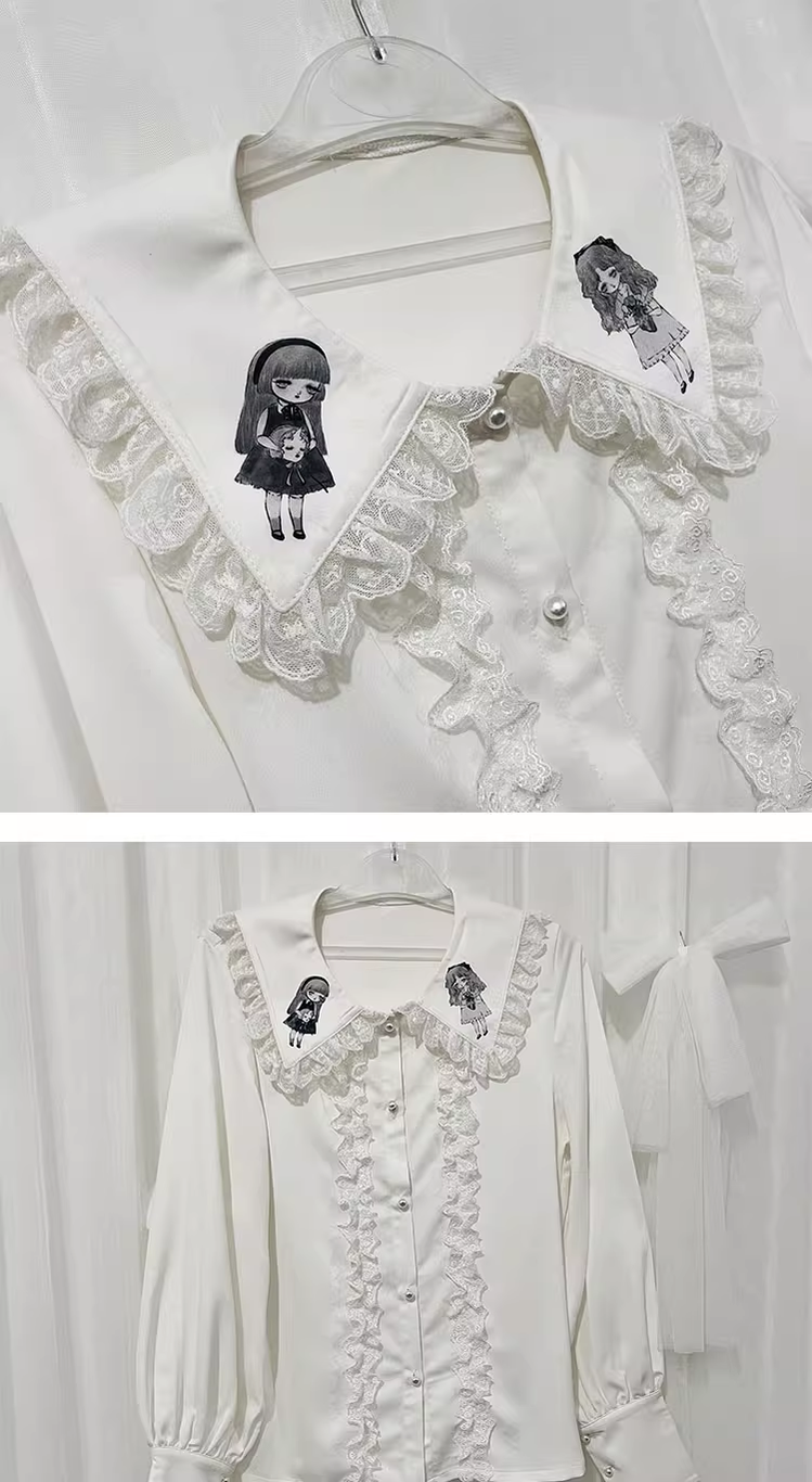 Ouji Lolita Blouse Prince Series Shirt And Suspender Pants 39362:629048