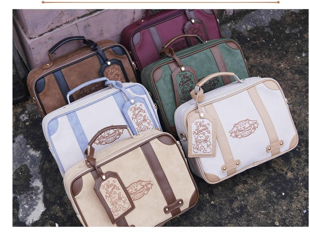 Kawaii Ita Bag Crossbody Shoulder Bag Vintage Square Bag 35278:491642