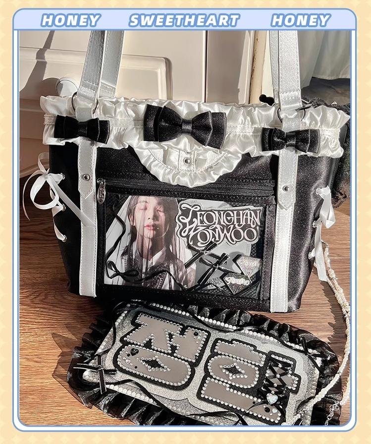 ACG Culture Satin Ita Bag Handle Bag, Removable Ribbon 43101:768429