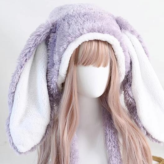 Lolita Hat Bunny Ears Hat Warm Plush Hat 28928:345004