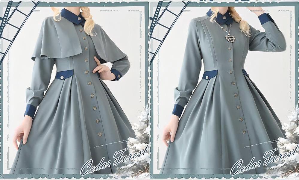Classic Lolita Dress Forest Wardrobe Elegant Lolita Coat 40942:680872