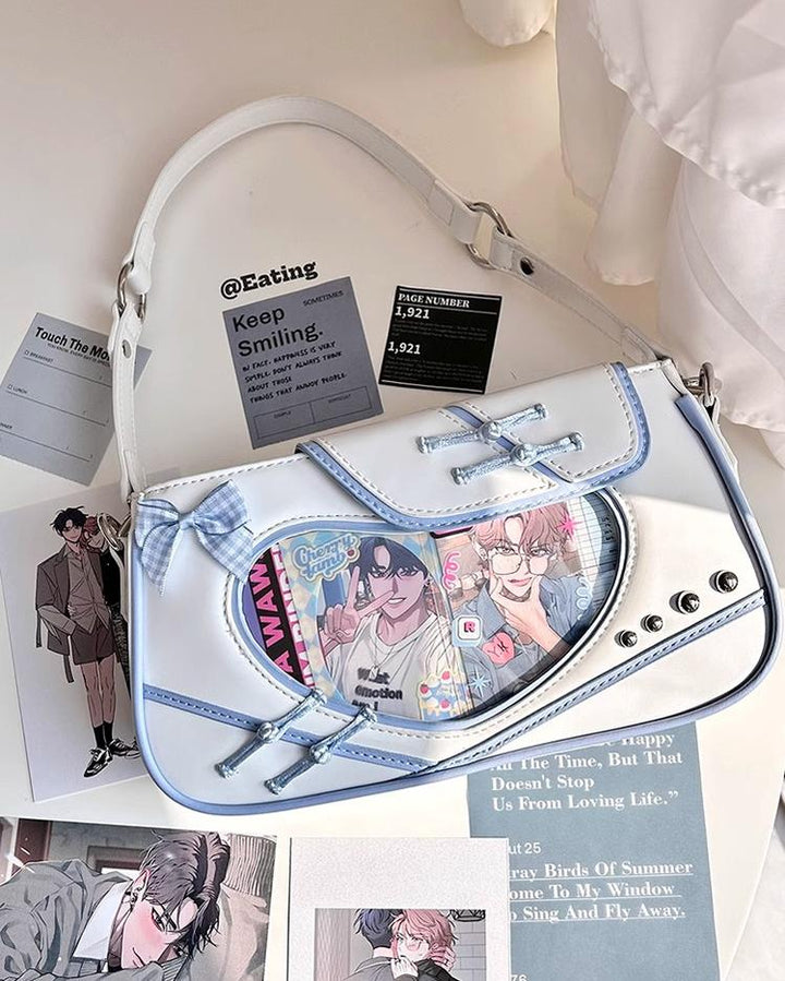 Chinese Style Ita Bag Knot Button Handbag Cross-body Bag 39542:627512