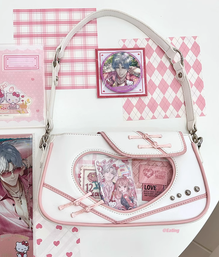 Chinese Style Ita Bag Knot Button Handbag Cross-body Bag 39542:627538