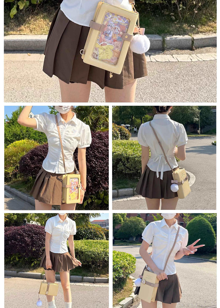 Kawaii Ita Bag Diary Card Bag Small Capacity Crossbody Bag 41816:722650