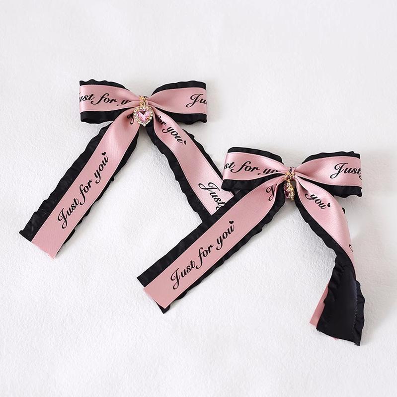 Jirai Kei Headwear Ryousangata Bow Hair Clip Multicolor 22544:333196