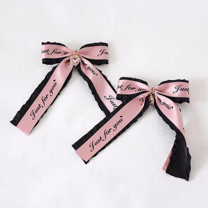 Jirai Kei Headwear Ryousangata Bow Hair Clip Multicolor 22544:333196