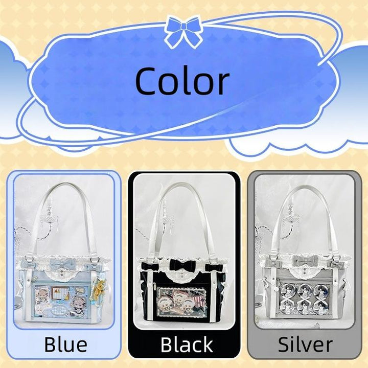 ACG Culture Satin Ita Bag Handle Bag, Removable Ribbon 43101:768459