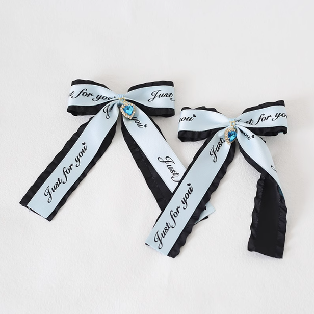 Jirai Kei Headwear Ryousangata Bow Hair Clip Multicolor 22544:631364
