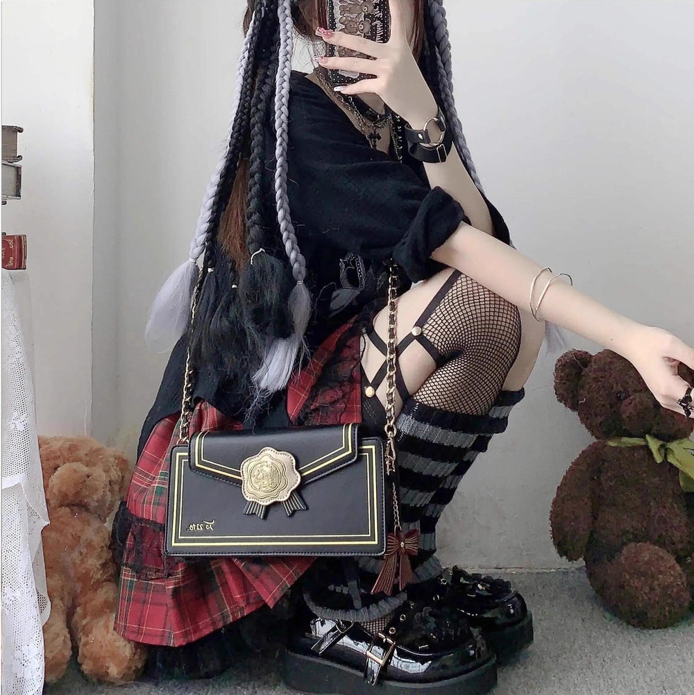 Kawaii Ita Bag Rose Envelope Shaped Crossbody Chain Itabag 38030:582042