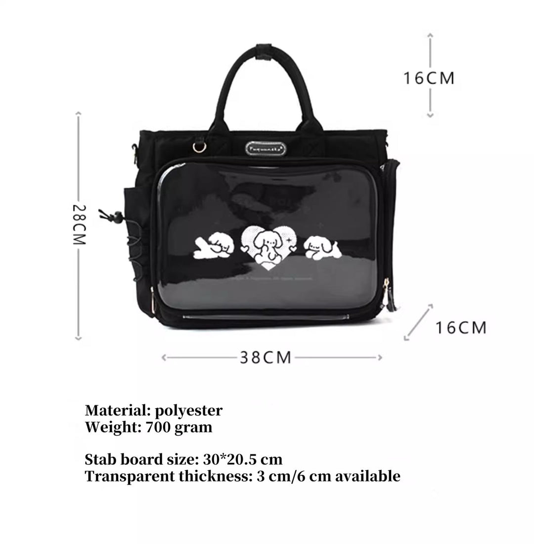 Lolita Fashion Ita Bag Large Capacity Doll Shoulder Bag 37644:609752