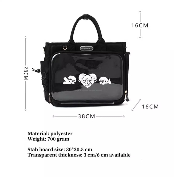 Lolita Fashion Ita Bag Large Capacity Doll Shoulder Bag 37644:609752