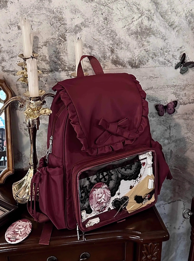 Kawaii Ita Bag Dual-Shoulder Backpack Bunny Ear Bag 40110:670670