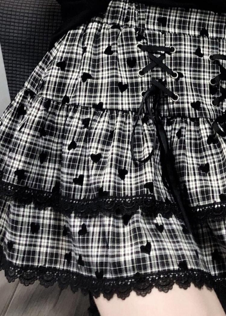 Y2K Outfits Skirt Set Open Shoulder Short Sleeve Shirt 36122:513394