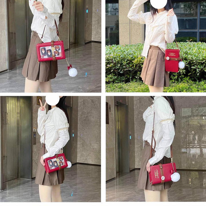 Kawaii Ita Bag Diary Card Bag Small Capacity Crossbody Bag 41816:722652