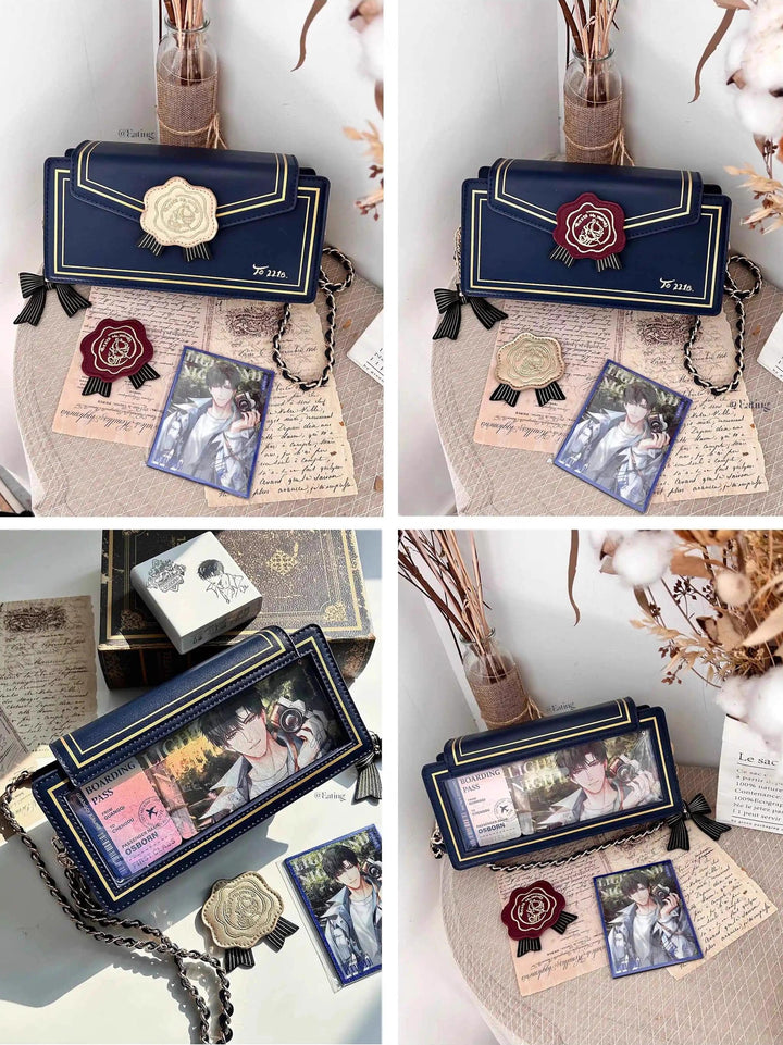 Kawaii Ita Bag Rose Envelope Shaped Crossbody Chain Itabag 38030:582046