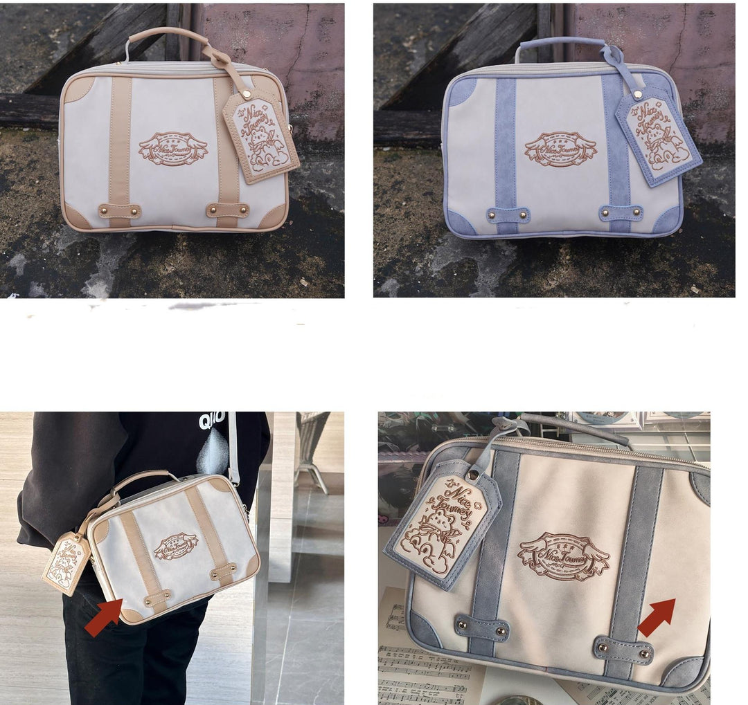 Kawaii Ita Bag Crossbody Shoulder Bag Vintage Square Bag 35278:491824