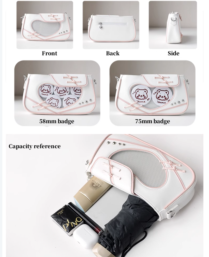 Chinese Style Ita Bag Knot Button Handbag Cross-body Bag 39542:627526