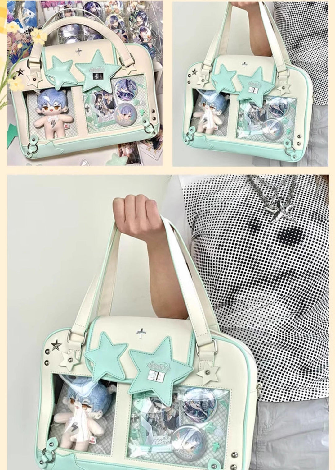 Kawaii Ita Bag Dual-use Doll Bag Crossbody Bag 41752:718938