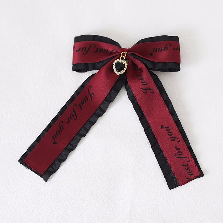 Jirai Kei Headwear Ryousangata Bow Hair Clip Multicolor 22544:333206