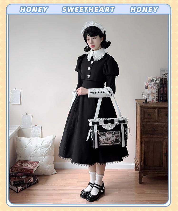 ACG Culture Satin Ita Bag Handle Bag, Removable Ribbon 43101:768410