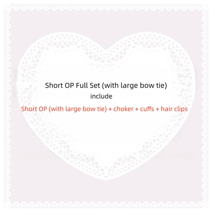 Ryousangata Dress Set, Bunny and Strawberry Dessert Prints (L M S) 44783:836688