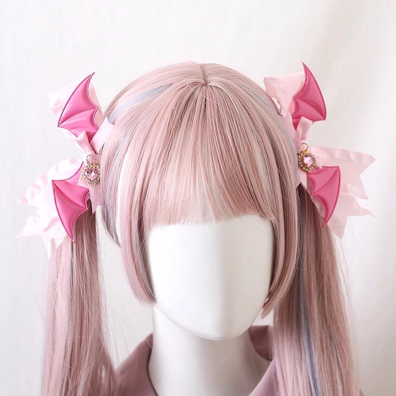 Jirai Kei Hair Clips Lolita Spice Girls Wing Hair Pins 22538:333102 22538:333102