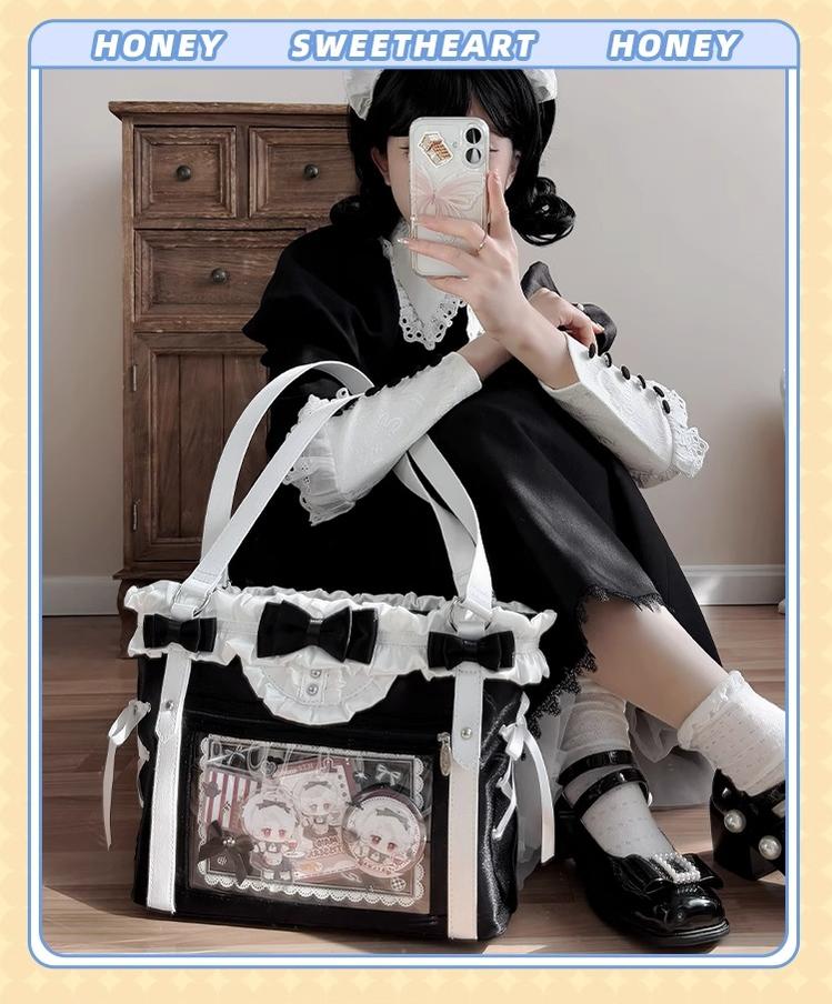 ACG Culture Satin Ita Bag Handle Bag, Removable Ribbon 43101:768427